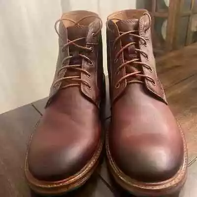 Men’s Brown Clarks Lace Up Boots • $55