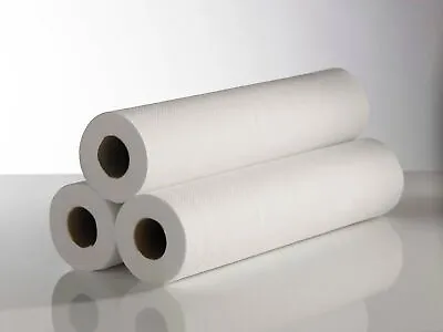 Sirius White 20  Couch Bed Rolls 40m Hygiene Roll Massage - Free Delivery! • £10.99