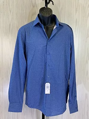 Nautica Button Up Long Sleeve Dress Shirt Men's Size 15-15.5 NEW MSRP $79.50 • $19.96