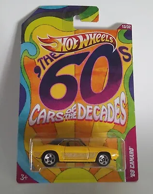 2011 Hot Wheels 1968 Chevy Camaro Cars Of The Decades  Series 1:64 Scale Diecast • $5.20