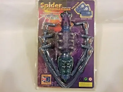Spider Commander With Smart Cards Control Rare Vintage Toy Unopened Packet 80s • £11.99