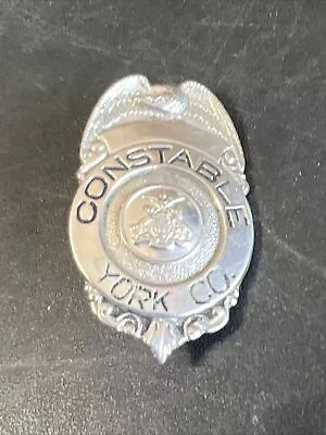 Rare Defunct 1940s York Pa Constable Badge One Of One Chief Zimmerman Estate • $99.99