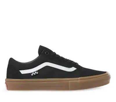 Vans Old Skool (pro) Skate Black Gum Shoes Free Post Aust Seller Skate Shop Scho • $159.99