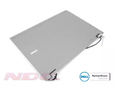 Dell Precision M4400 Laptop LCD Lid Cover + Hinges + WL Cables - 0D802D D802D • £19.99