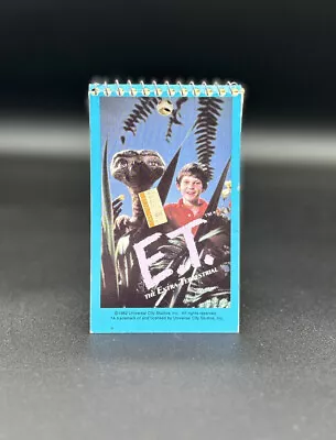 Vintage 1982 E.T. The Extra Terrestrial Memo Pad Pencil 3” X 5” • $7.41
