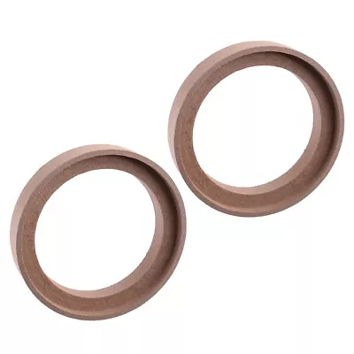 2pcs 4  Inch 110mm MDF Speaker Mounting Spacer Rings With Bezel • £8.99