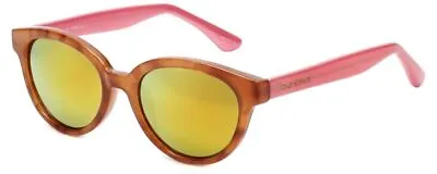 Isaac Mizrahi Designer Sunglasses IM68-26 In Honey Tortoise Pink With Orange Mir • $16.95