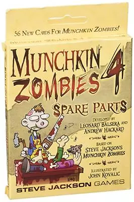 Munchkin Zombies Card Game: Munchkin Zombies 4: Spare Parts Expansion • $9.99