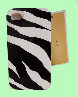 Original MICHAEL KORS  Zebra  Black/White IPhone 4 Cover Case Msrp $38.00 • $6.51