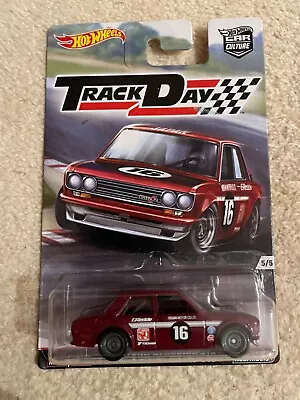 Hot Wheels 2016 Datsun Bluebird 510 1600 Rally Car 5/5 Track Day • $22.95