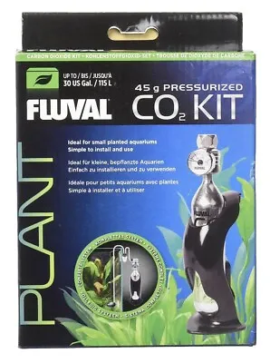 Fluval 45g Pressurized Co2 Kit Aquarium Fish Tank Plant Growth Health • £35.99