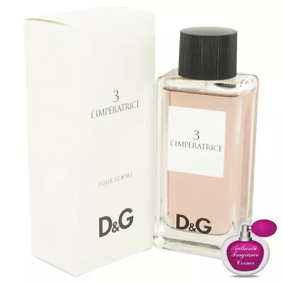 L'Imperatrice 3 By D & G Dolce & Gabbana 3.3 Oz 100 Ml EDT Spray For Women • $93.95