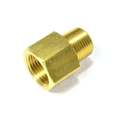 Female 1/2 Sae 45 Flare To 3/8 Male Npt Pipe Adapter Connector Natural Gas • $11.24