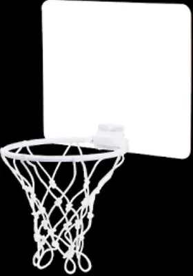 Unisub 5548 Sublimation Mini Basketball Goals HB 7.5 X9  Blanks White Case/ 15 • $65