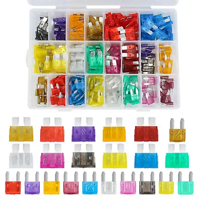 420Pcs Auto Blade Fuse Assortment Kit Set Car Truck Motorcycle Boat Fuses US • $10.70