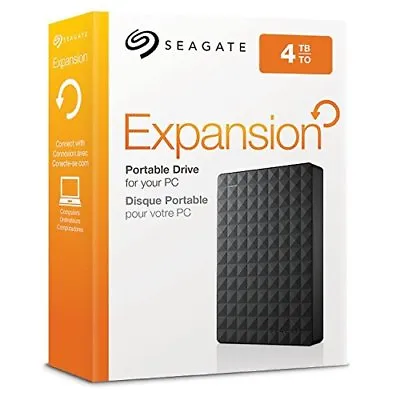 Seagate Expansion Portable Hard Drive For PCXbox OnePS4 (1TB 2TB 3TB 4TB 5TB)  • £209.99
