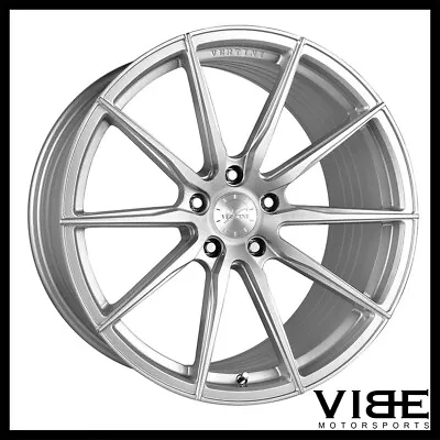 19  Vertini Rf1.1 Silver Concave Wheels Rims Fits Porsche 997 911 Carrera S • $1650