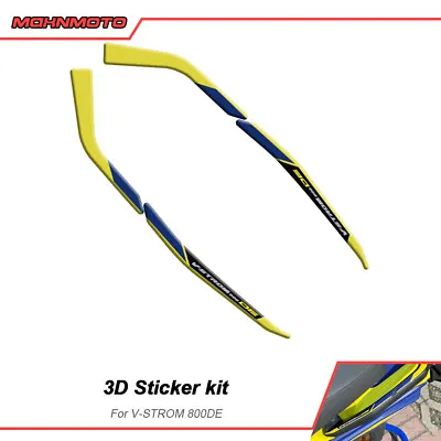 For 2023 Suzuki Vstrom 800 DL800DE Rear Seat Side Panel Fairing Decal Sticker • $18.99