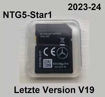 V19 2023 Mercedes Benz Garmin Map Pilot A2189062404 Ntg5 Star1 Sd Card • £33.39