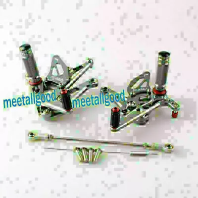 CNC Motorcycle Rearset Foot Pegs Rear Set Fit Kawasaki Z1000 2014 2015 2016 2017 • $136.38