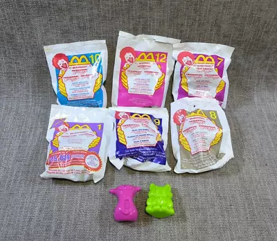 McDonald's Happy Meal  Toys 2000 Crazy Bones Lot Of 8 New Open Box • $18.39