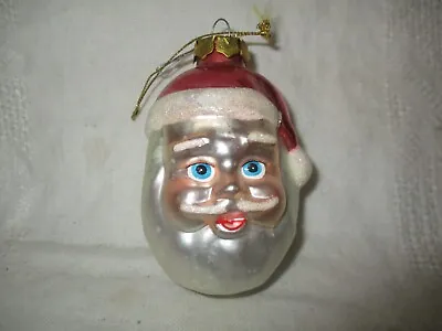 Vintage Mercury Glass Figural Santa Claus Teapot Christmas Ornament 11 • $9.99