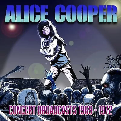 Alice Cooper - Concert Broadcasts 1969-1972 (2023)  2CD  NEW/SEALED  SPEEDYPOST • $12.37