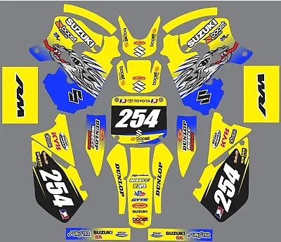 Decals For Suzuki RM250 RM125 RM 125 250 GRAPHICS 1996-1998 Stickers Dragon Troy • $95