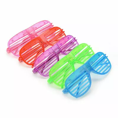 Light Up Adults Led Glasses Glowingparty And Club Glasses Oval Shape Lot   • £2.75