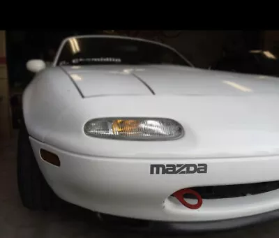 Mazda Miata MX-5 NA Front Bumper Mazda Outline Decal 7” Sticker Weatherproof • $7