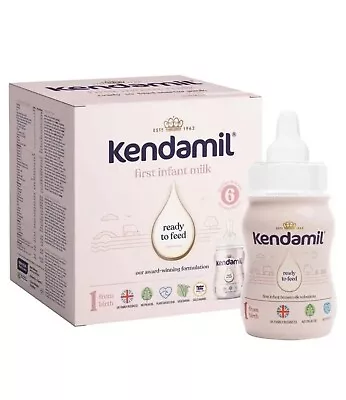 Kendamil Stage 1 First Infant Milk Starter Pack 6 X 70ml • £18.99