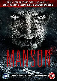 Manson DVD (2016) Ryan Kiser Slagle (DIR) Cert 18 Expertly Refurbished Product • £2.05