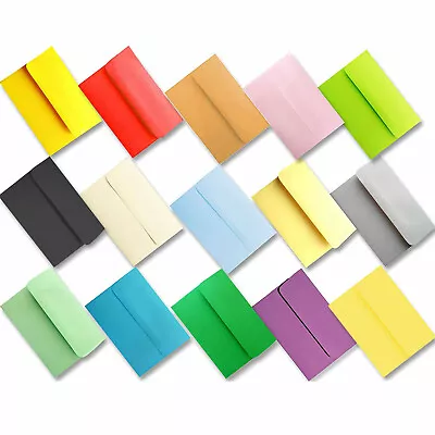 105 Assorted 15 Colors Invitation Envelope A7 Self Seal For 5x7 Card 5.25 X7.25  • $16.99