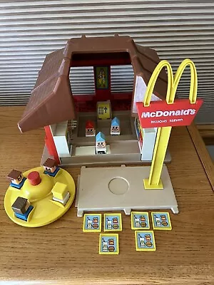 Vintage 1974 Playskool McDonald’s “Familiar Places” PlaySet #430 Restaurant • $89.99