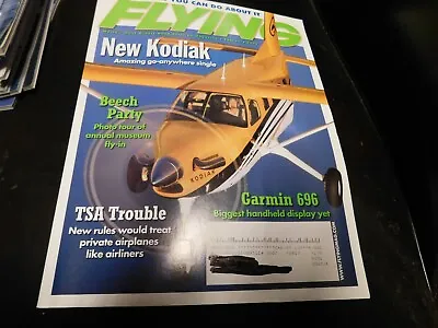 Flying Magazine February 2009 New Kodiak Garmin 696 Icing • $5.49
