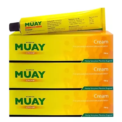 3x Namman Muay Thai Boxing Analgesic Cream Relieves Muscular Aches Pain 100g • $44.09