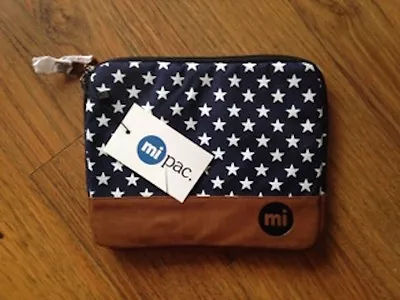 MiPac ALL STARS TABLET IPad SLEEVE Navy 7 X 9   NEW • £12.99