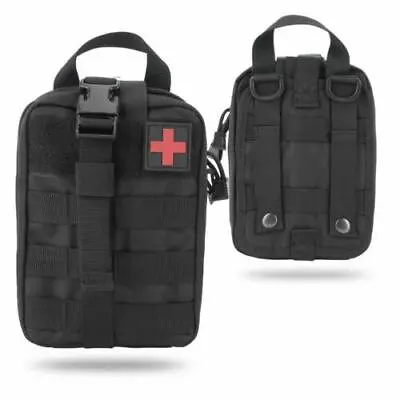 Tactical First Aid Kit Medical Molle Rip Away EMT IFAK Survival Pouch Empty Bag • $11.34