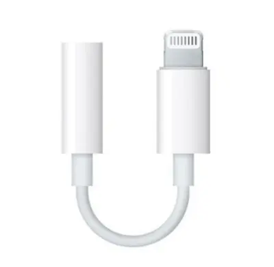 IPHONE TO AUX 3.5mm AUX AUDIO HEADPHONE JACK ADAPTER CABLE FOR IPHONE • $6.95