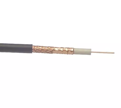 WF100 Quality Coaxial Cable – Satellite TV / TV Aerial Antenna Cable • £2.49