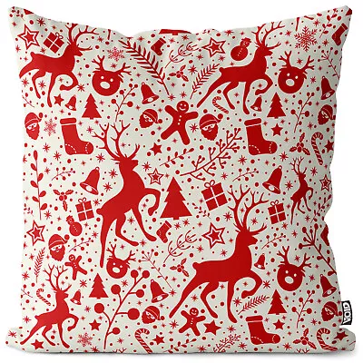 VOID Pillowcase Christmas Reindeer Gift Paper Pattern Decoration • £21.51