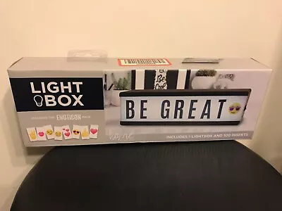New VIew Marquee Letter Light Box With 100 Total Characters &  Emoticon Pack • $10.87