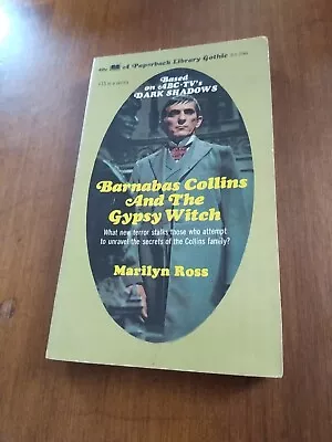 Barnabas Collins Gypsy Witch Dark Shadows Marilyn Ross Gothic PB 1970 VG 92 • $7.50