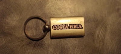 $19.99 • Buy VINTAGE MEDAL Costa Rica Keychain. Souvenir Vacation. Macaw 