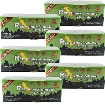 6 X Global 15 Year Old Red Panax Ginseng Extract (Extra Strength) 10ml X 30 Vial • $48.53