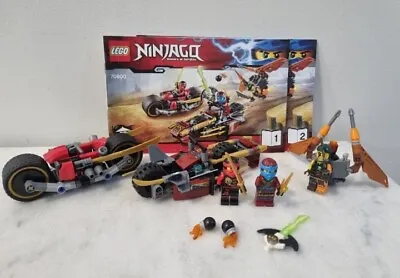 Lego Ninjago Set # 70600 Ninja Bike Chase Masters Of Spinjitzu - Complete • $30