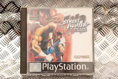 Street Fighter Plus EX2 + Manual - PS1 - Tested & Working - Free Postage • $77.88