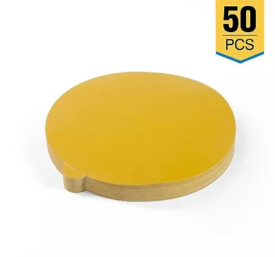 6 In PSA Sanding Disc Self Adhesive 40-800 Grit Sticky Back DA Sander Sandpaper • $25.29