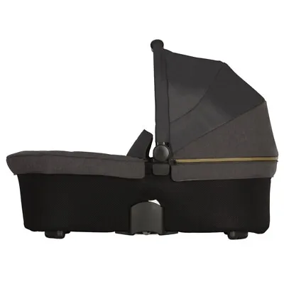 £59.95 • Buy MICRALITE TWOFOLD SMARTFOLD CARRYCOT - CARBON - Silvercross Pushchair For Baby 