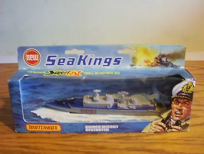 MATCHBOX Sea Kings K-308 Guided Missile Destroyer [boxed Good Condition] • £14.99